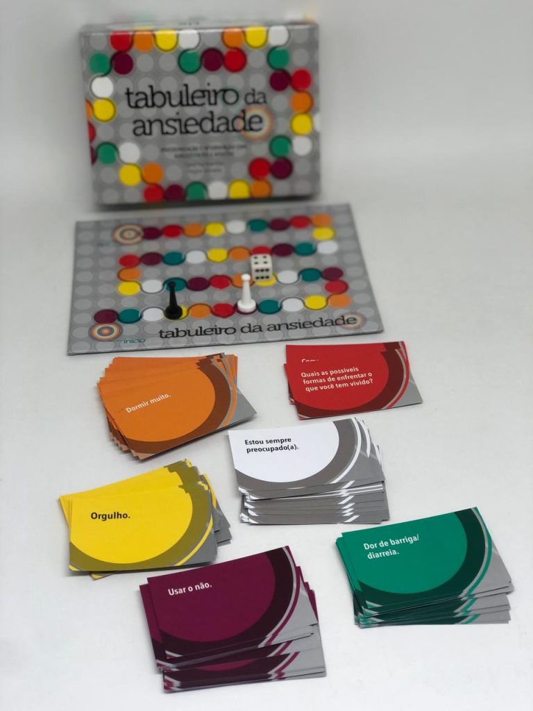 Jogo Terapêutico Tabuleiro da Ansiedade - BmB Terapêuticos